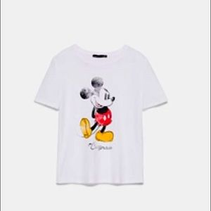 Zara Mickey shirt